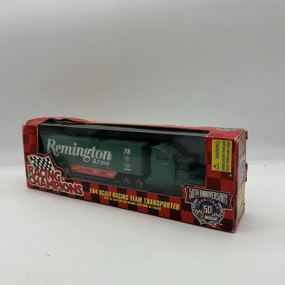 Racing Champions 1/64 Scale 03400 Remington Arms Racing Team Transporter Hauler